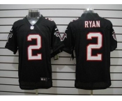 nike nfl jerseys atlanta falcons #2 matt ryan black[Elite]
