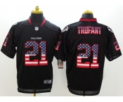 nike nfl jerseys atlanta falcons #21 trufant black[Elite USA flag fashion]