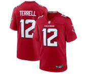 Men's Atlanta Falcons #12 Avieon Terrell Red Game Stitched Jersey Men's Atlanta Falcons #12 Avieon Terrell Red Game Stitched Jersey