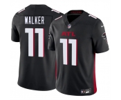 Men's Atlanta Falcons #11 Jalon Walker Black 2025 Draft F.U.S.E. Vapor Untouchable Limited Football Stitched Jersey