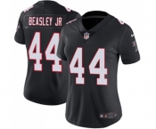Women's Atlanta Falcons #44 Vic Beasley Black Alternate Vapor Untouchable Limited Player Football Jersey