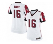 Women's Nike Atlanta Falcons #16 Justin Hardy Limited White NFL Jersey