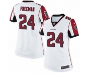 Women's Nike Atlanta Falcons #24 Devonta Freeman White NFL Jersey