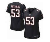 Women's Nike Atlanta Falcons #53 LaRoy Reynolds Limited Black Alternate NFL Jersey