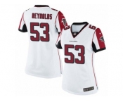 Women's Nike Atlanta Falcons #53 LaRoy Reynolds Limited White NFL Jersey