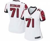 Women's Nike Atlanta Falcons #71 Kroy Biermann Game White NFL Jersey