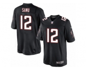 Youth Nike Atlanta Falcons #12 Mohamed Sanu Limited Black Alternate NFL Jersey