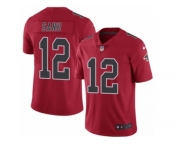 Youth Nike Atlanta Falcons #12 Mohamed Sanu Limited Red Rush NFL Jersey