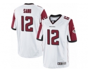 Youth Nike Atlanta Falcons #12 Mohamed Sanu Limited White NFL Jersey