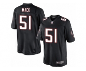 Youth Nike Atlanta Falcons #51 Alex Mack Limited Black Alternate NFL Jersey