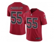 Youth Nike Atlanta Falcons #55 Paul Worrilow Limited Red Rush NFL Jersey