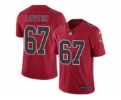 Youth Nike Atlanta Falcons #67 Andy Levitre Limited Red Rush NFL Jersey
