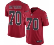 Youth Nike Atlanta Falcons #70 Jake Matthews Limited Red Rush Vapor Untouchable NFL Jersey Youth Nike Atlanta Falcons #70 Jake Matthews Limited Red Rush Vapor Untouchable NFL Jersey