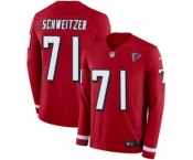 Youth Nike Atlanta Falcons #71 Wes Schweitzer Limited Red Therma Long Sleeve NFL Jersey Youth Nike Atlanta Falcons #71 Wes Schweitzer Limited Red Therma Long Sleeve NFL Jersey