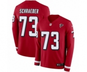 Youth Nike Atlanta Falcons #73 Ryan Schraeder Limited Red Therma Long Sleeve NFL Jersey Youth Nike Atlanta Falcons #73 Ryan Schraeder Limited Red Therma Long Sleeve NFL Jersey