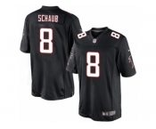 Youth Nike Atlanta Falcons #8 Matt Schaub Limited Black Alternate NFL Jersey