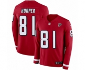 Youth Nike Atlanta Falcons #81 Austin Hooper Limited Red Therma Long Sleeve NFL Jersey Youth Nike Atlanta Falcons #81 Austin Hooper Limited Red Therma Long Sleeve NFL Jersey