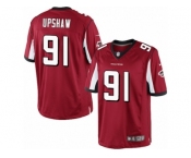 Youth Nike Atlanta Falcons #91 Courtney Upshaw Limited Red Team Color NFL Jersey