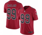 Youth Nike Atlanta Falcons #99 Terrell McClain Limited Red Rush Vapor Untouchable NFL Jersey