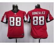nike youth nfl jerseys atlanta falcons #88 tony gonzalez red[nike]