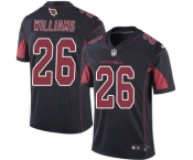 Men's Nike Arizona Cardinals #26 Brandon Williams Elite Black Rush Vapor Untouchable NFL Jersey