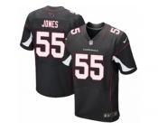 Men's Nike Arizona Cardinals #55 Chandler Jones Elite Black Alternate NFL Jersey