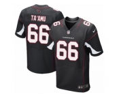 Men's Nike Arizona Cardinals #66 Alameda Ta'amu Elite Black Alternate NFL Jersey