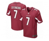 Men's Nike Arizona Cardinals #7 Chandler Catanzaro Elite Red Team Color NFL Jersey