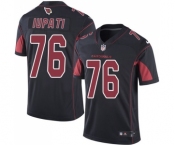 Men's Nike Arizona Cardinals #76 Mike Iupati Elite Black Rush Vapor Untouchable NFL Jersey