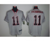 nike nfl jerseys arizona cardinals #11 larry fitzgerald grey[Elite lights out]