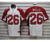 nike nfl jerseys arizona cardinals #26 wells white[Elite]