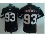 nike nfl jerseys arizona cardinals #93 campbell black[Elite]
