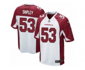 Men's Nike Arizona Cardinals #53 A.Q. Shipley Game White NFL Jersey
