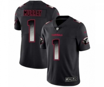 Men Arizona Cardinals #1 Kyler Murray Black Smoke Fashion Limited Jersey