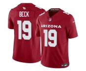 Men's Arizona Cardinals #19 Carson Beck Red 2026 Draft F.U.S.E. Vapor Untouchable Limited Football Stitched Jersey Men's Arizona Cardinals #19 Carson Beck Red 2026 Draft F.U.S.E. Vapor Untouchable Limited Football Stitched Jersey