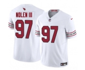 Men's Arizona Cardinals #97 Walter Nolen III White 2025 Draft F.U.S.E. Vapor Untouchable Limited Football Stitched Jersey
