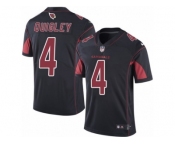 Men's Nike Arizona Cardinals #4 Ryan Quigley Limited Black Rush NFL Jersey