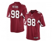 Men's Nike Arizona Cardinals #98 Corey Peters Limited Red Team Color NFL Jersey