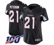 Women's Arizona Cardinals #21 Patrick Peterson Black Alternate Vapor Untouchable Limited Player 100th Season Football Jersey