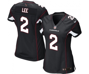 Women's Nike Arizona Cardinals #2 Andy Lee Game Black Alternate NFL Jersey