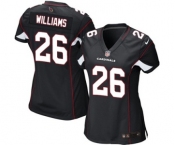 Women's Nike Arizona Cardinals #26 Brandon Williams Game Black Alternate NFL Jersey
