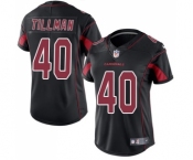 Women's Nike Arizona Cardinals #40 Pat Tillman Limited Black Rush Vapor Untouchable NFL Jersey