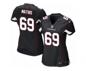 Women's Nike Arizona Cardinals #69 Evan Mathis Limited Black Alternate NFL Jersey