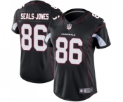 Women's Nike Arizona Cardinals #86 Ricky Seals-Jones Black Alternate Vapor Untouchable Limited Player NFL Jersey