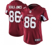 Women's Nike Arizona Cardinals #86 Ricky Seals-Jones Red Team Color Vapor Untouchable Limited Player NFL Jersey