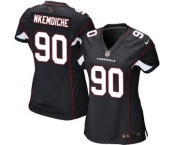 Women's Nike Arizona Cardinals #90 Robert Nkemdiche Game Black Alternate NFL Jersey
