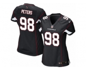 Women's Nike Arizona Cardinals #98 Corey Peters Limited Black Alternate NFL Jersey