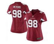 Women's Nike Arizona Cardinals #98 Corey Peters Limited Red Team Color NFL Jersey