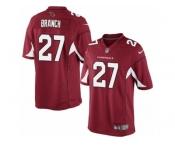 Youth Nike Arizona Cardinals #27 Tyvon Branch Limited Red Team Color NFL Jersey