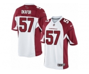 Youth Nike Arizona Cardinals #57 Alex Okafor Limited White NFL Jersey